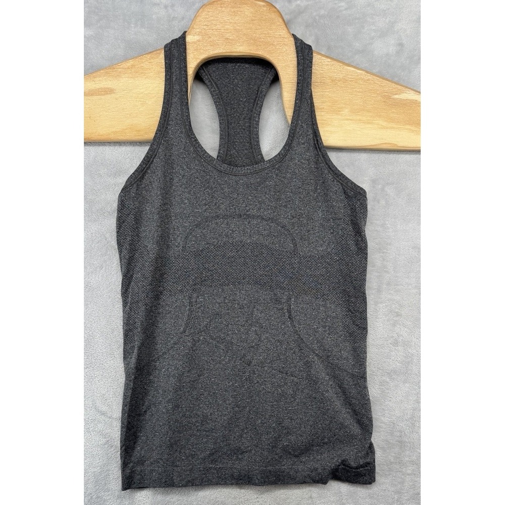 Lululemon Tank Top Shirt Sleeveless Gray Women's 14x24 NO SIZE TAG